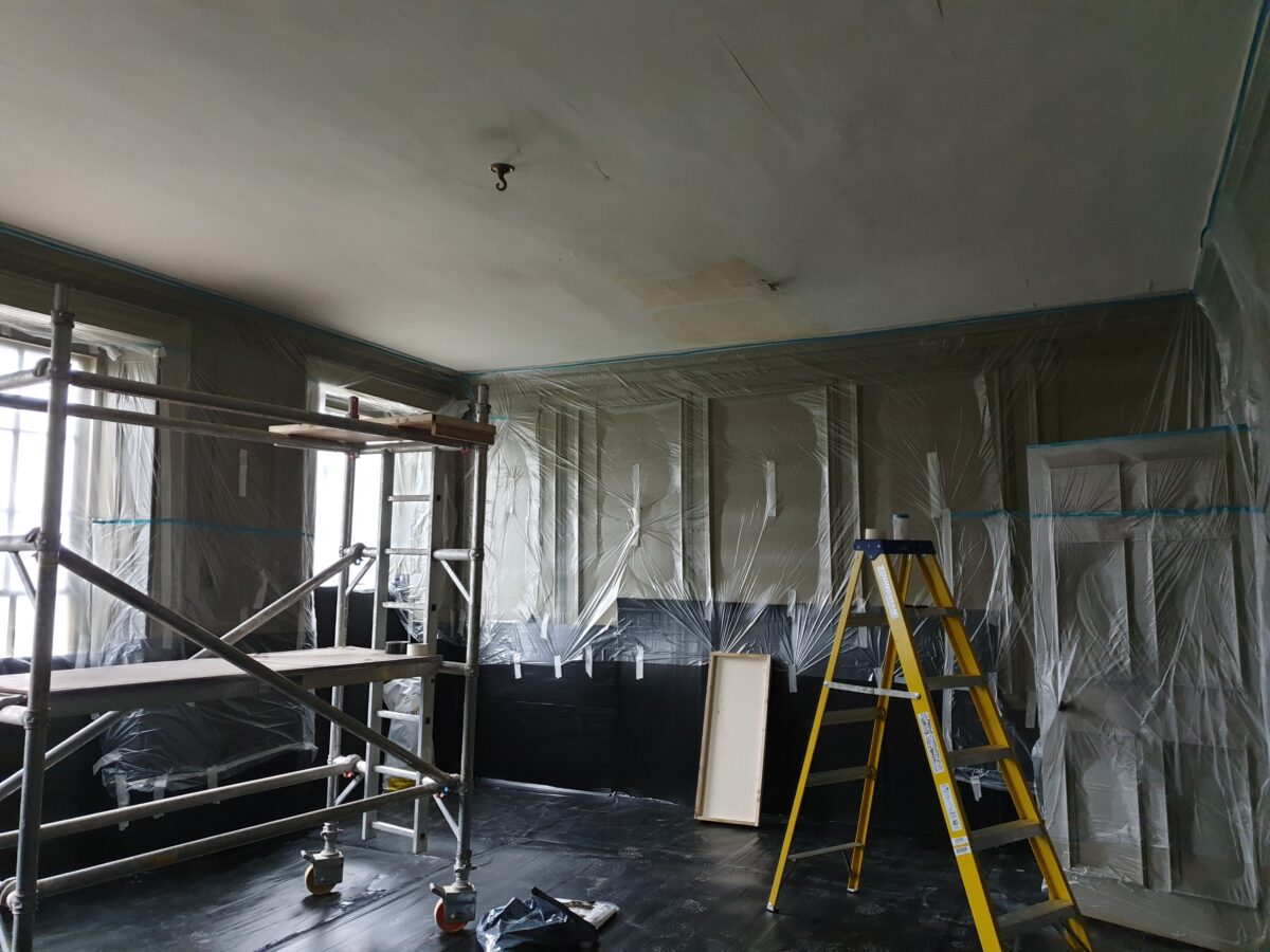 lime plastering & lath and plaster ceilings Weyford