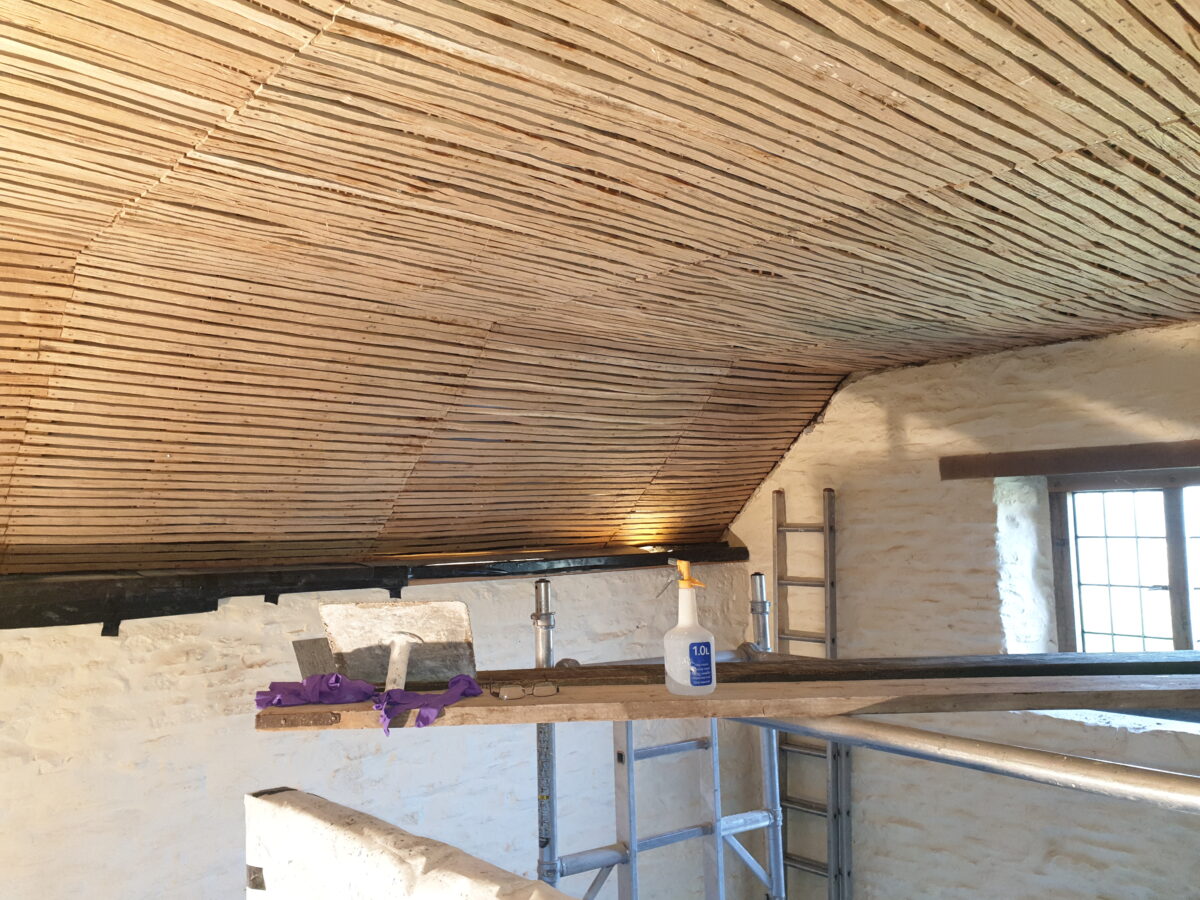 lime plastering & lath and plaster ceilings Weyford